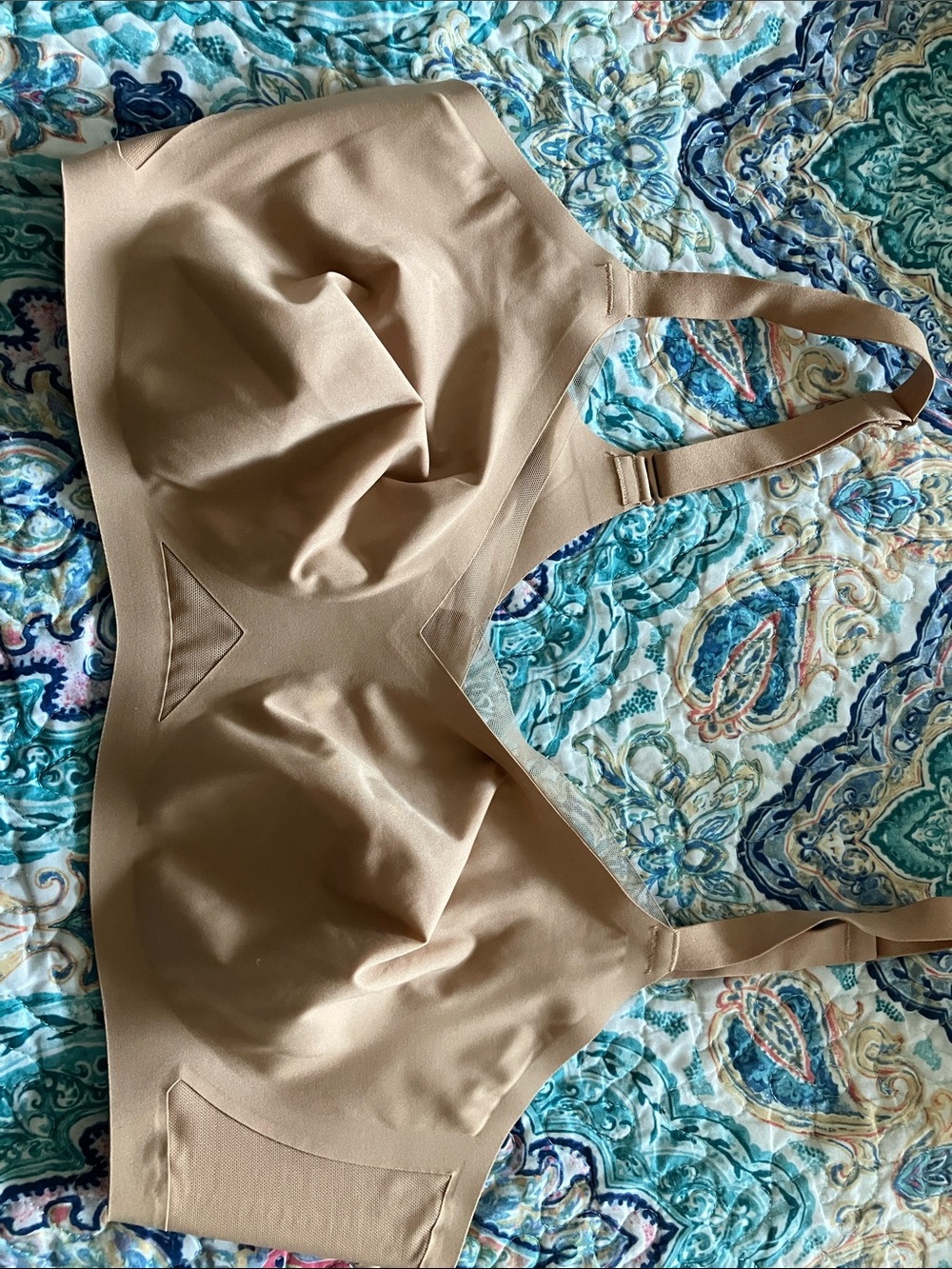 Honeylove Nude Beige Seamless Wireless Bra